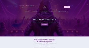 Sixth Best Free DJ Music Download Website DJ Leakz